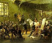 Horace Vernet l' atelier du peintre Germany oil painting artist